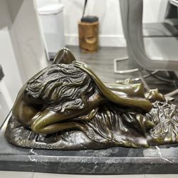 Estatua de bronce Kamasutra