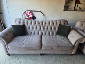 Sofa and love seat
