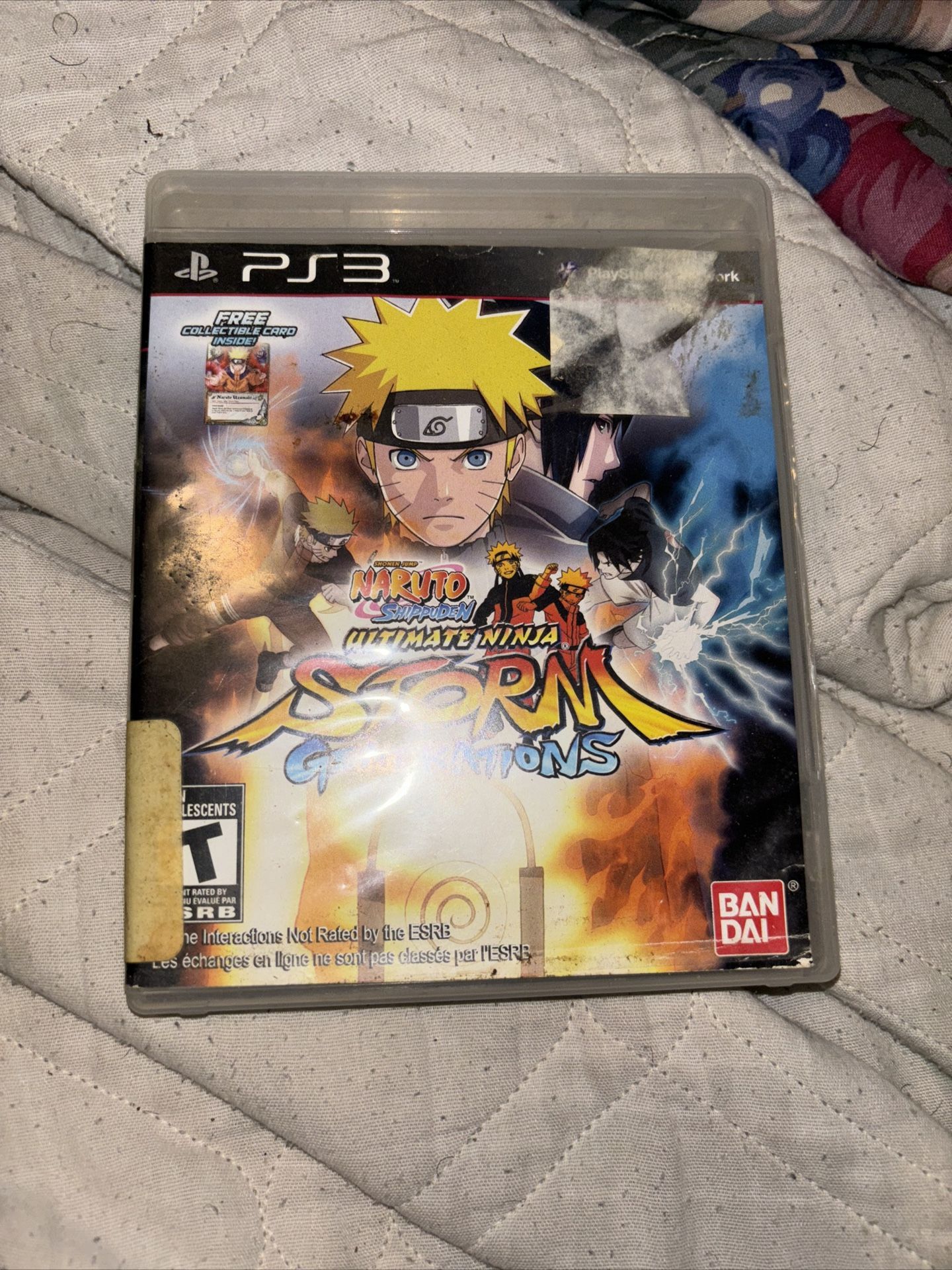 Naruto Shippuden: Ultimate Ninja Storm Generation (Sony PlayStation 3, 2012) PS3