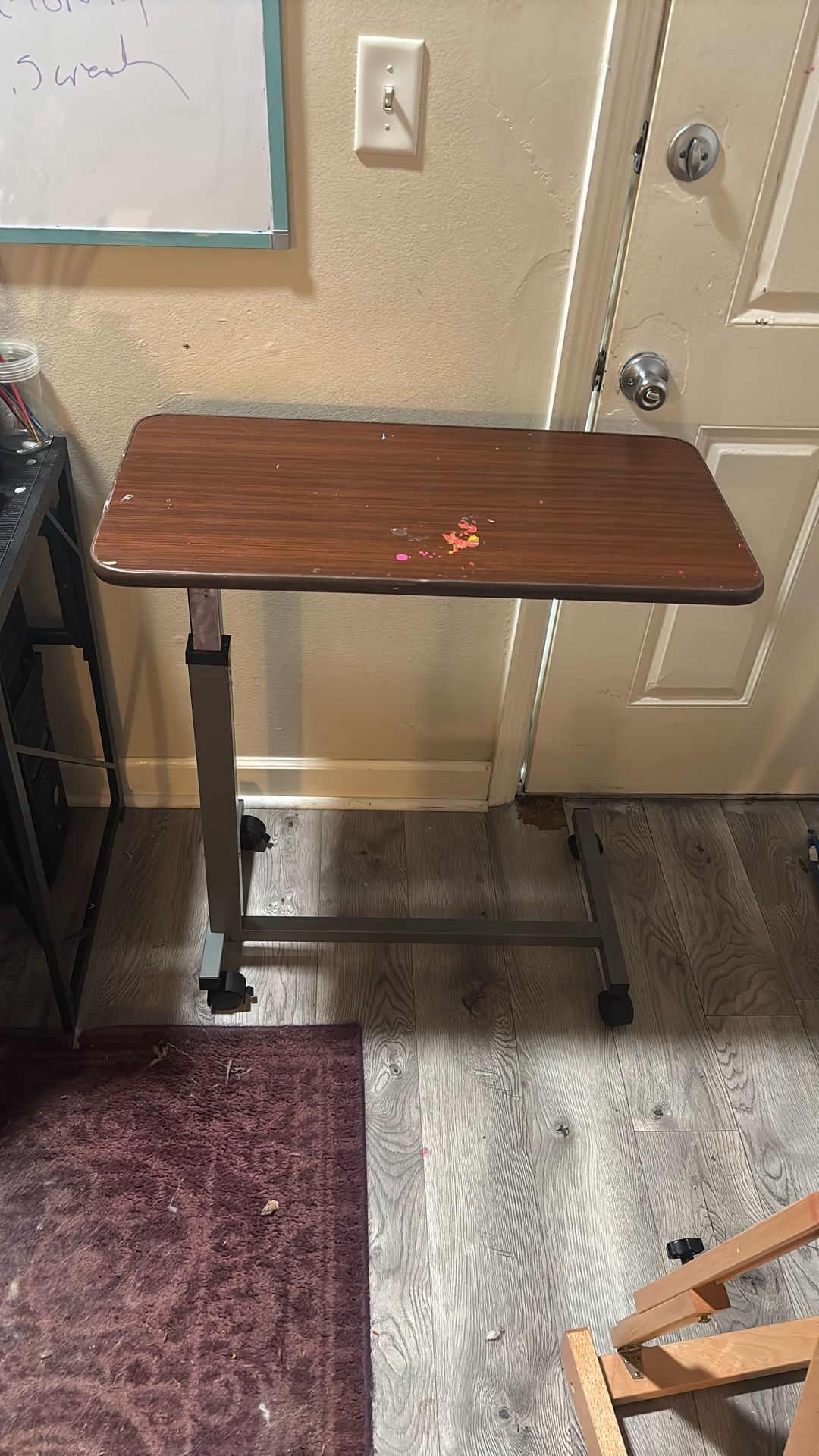 Medical bedside Table Adjustable height