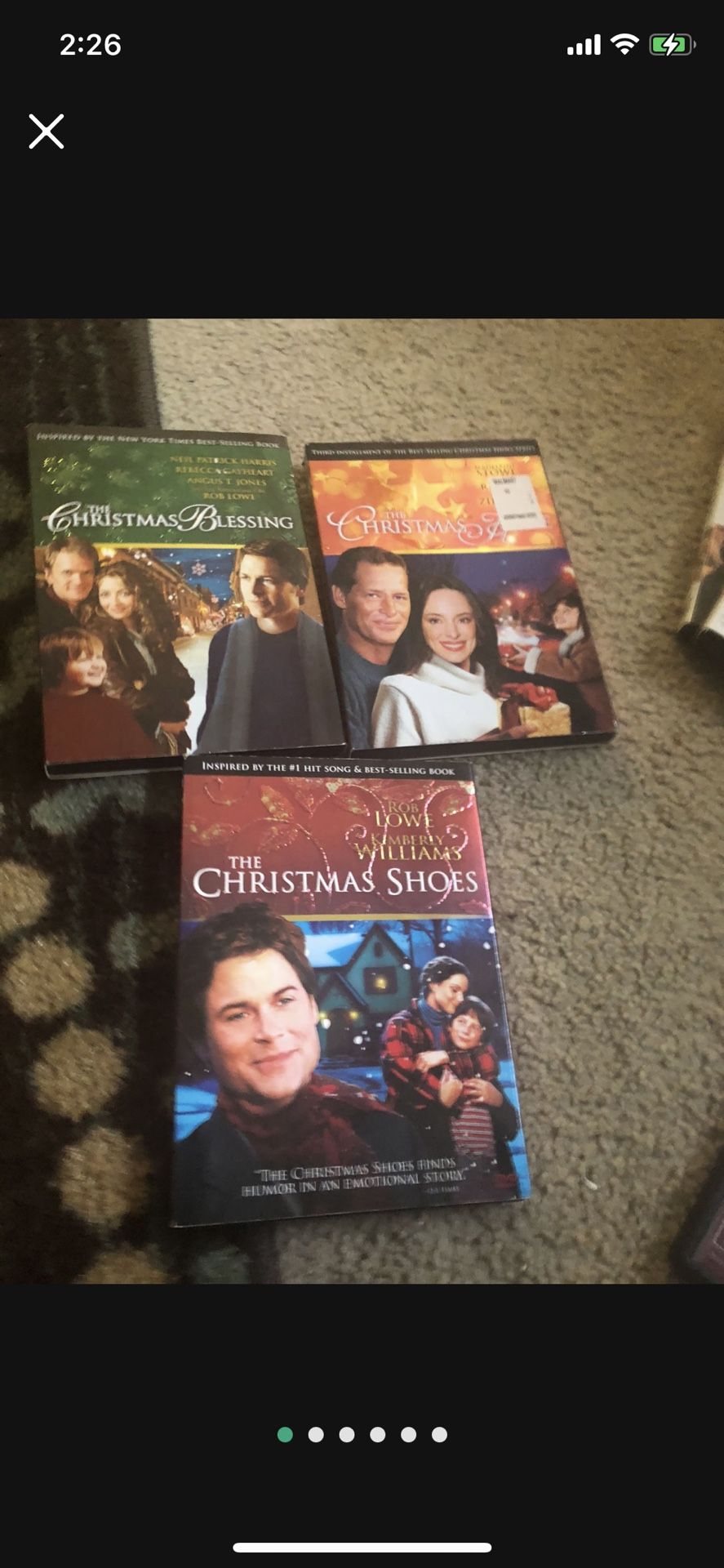 3 DVDs