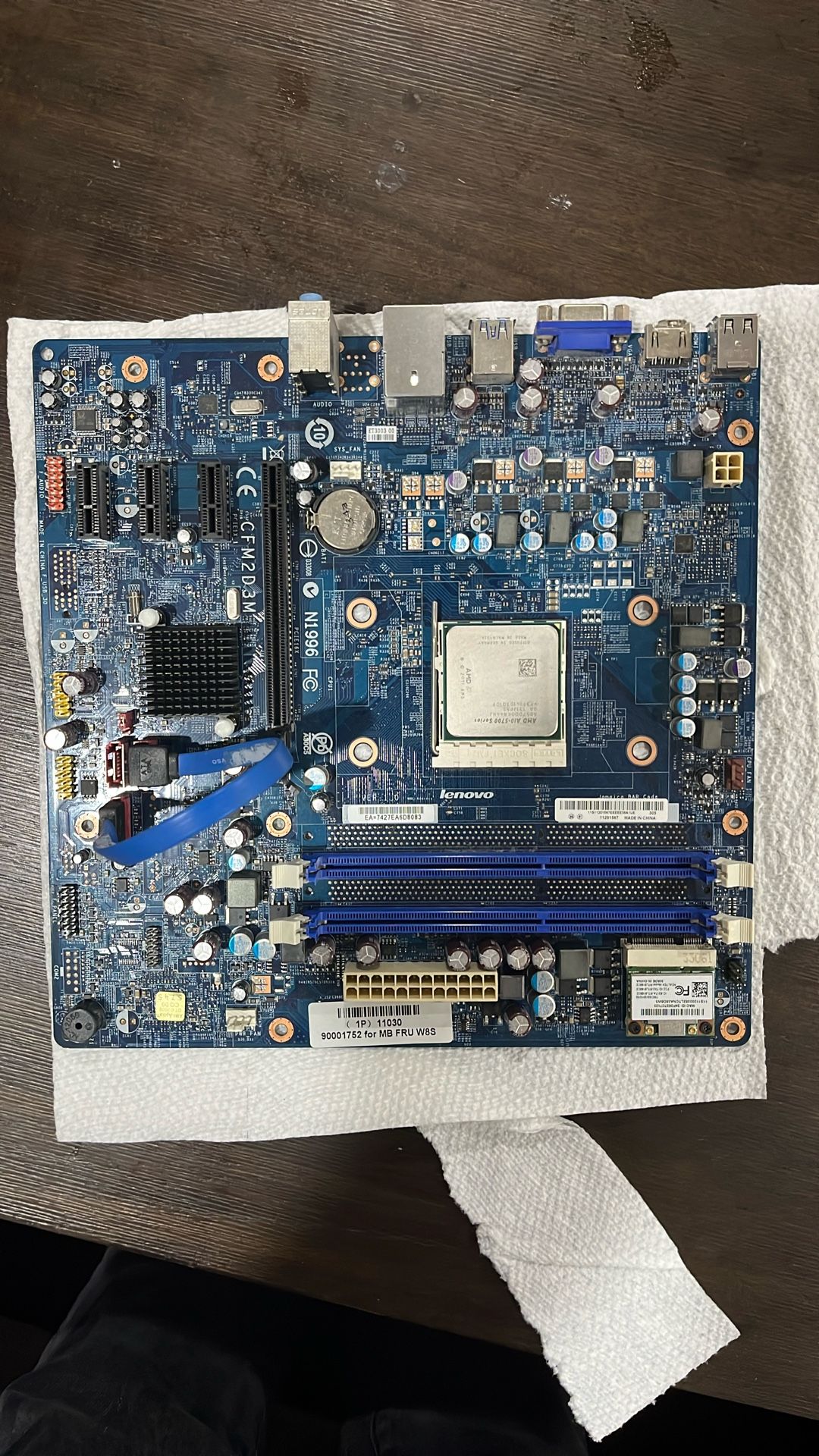 AMD Motherboard Cpu Combo
