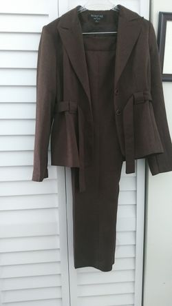Brown Pant Suit