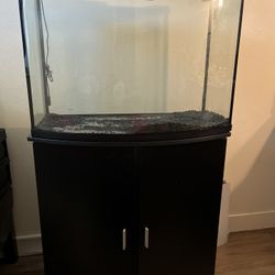 Fish Tank With All Accessories 36 Gallon With Stan