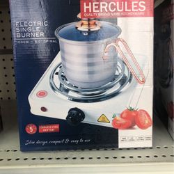 Electric Single Burner 