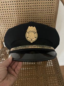 Original Vintage Police Hat 
