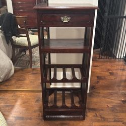 Cherry Wood Wine Rack
