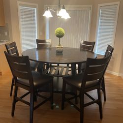 Round/square Table And Chairs Dining Set 