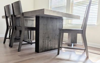 Dining room set | Gray color