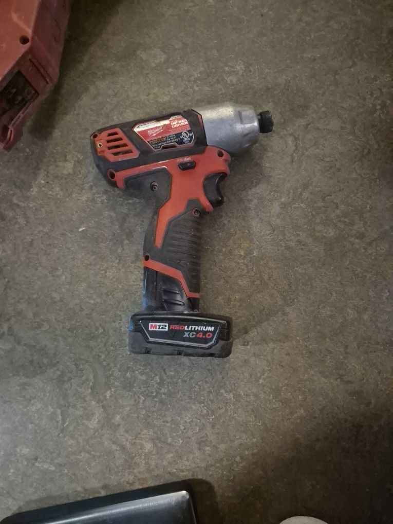 Milwaukee Drill And Battery