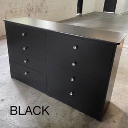 Black Dresser Compress Wood New $239 🌈🌈