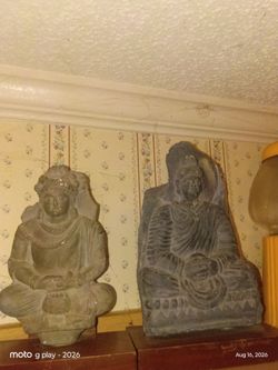2 Buddha rare statues