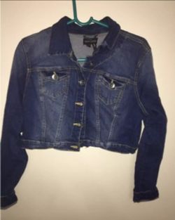New ladies jeans jacket size XL