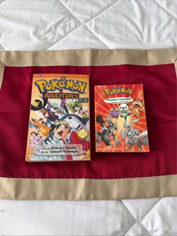 2 Pokémon Books, Adventures Gold & Silver Vol 14; Pocket Comics