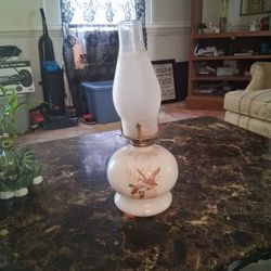 Vintage Farm Oil Lamp