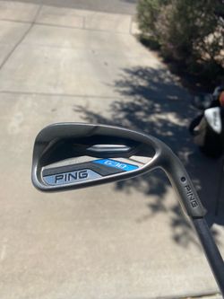 Ping G 30 black dot irons 5-PW + SW like new ! Ext +1 inch TFC graphie shafts r flex new super stroke mid size grips like nee