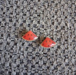 Watermelon Stud Earrings