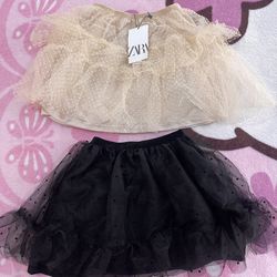 Zara Kids Girls Tutu Skirts - Size: 9-10 Yrs 