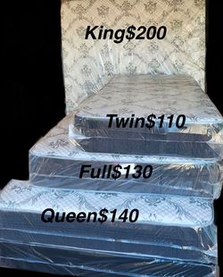 Mattresses King Queen Full Twin