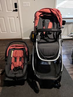 Car seat with stroller