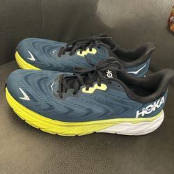 Hoka Arahi 6 Mens Running Shoes Blue Graphite Size 13