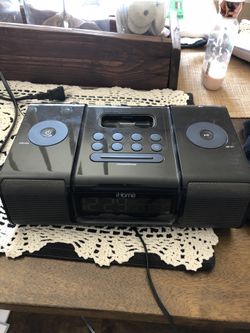 iHome Alarm Clock w/Charger