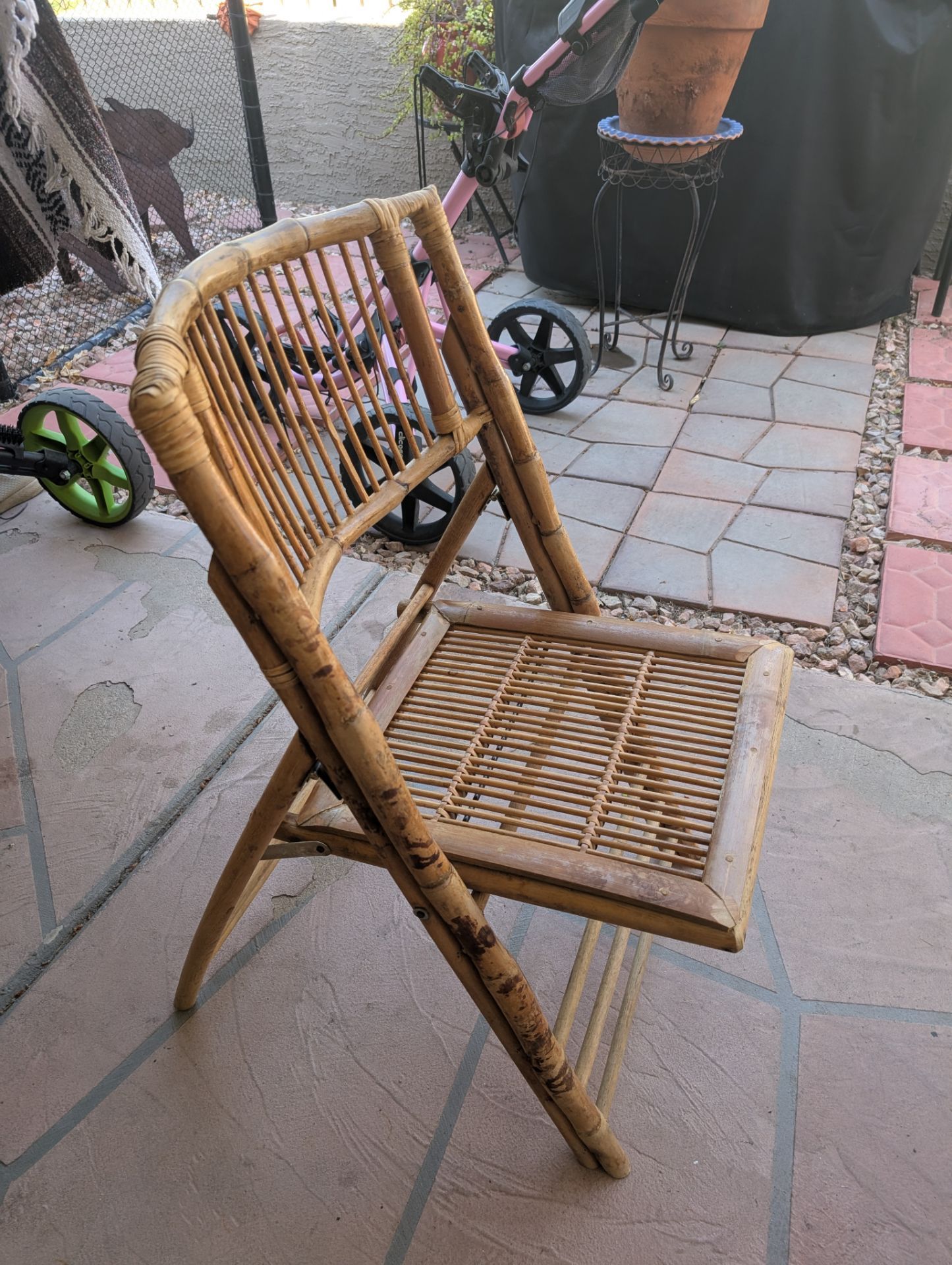 Bamboo Folding Chair