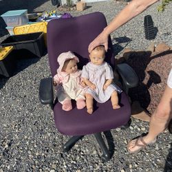 Antique boy and girl dolls very old