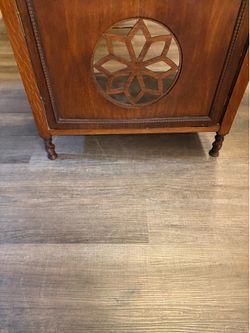 British Victorian, hollow record player cabinet/console.