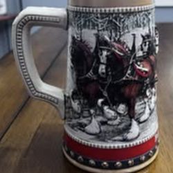 Budweiser Collector's Series Holiday Stein