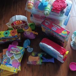 Playdo & Playdo Sets. New Playdo. Some Used. All For $40