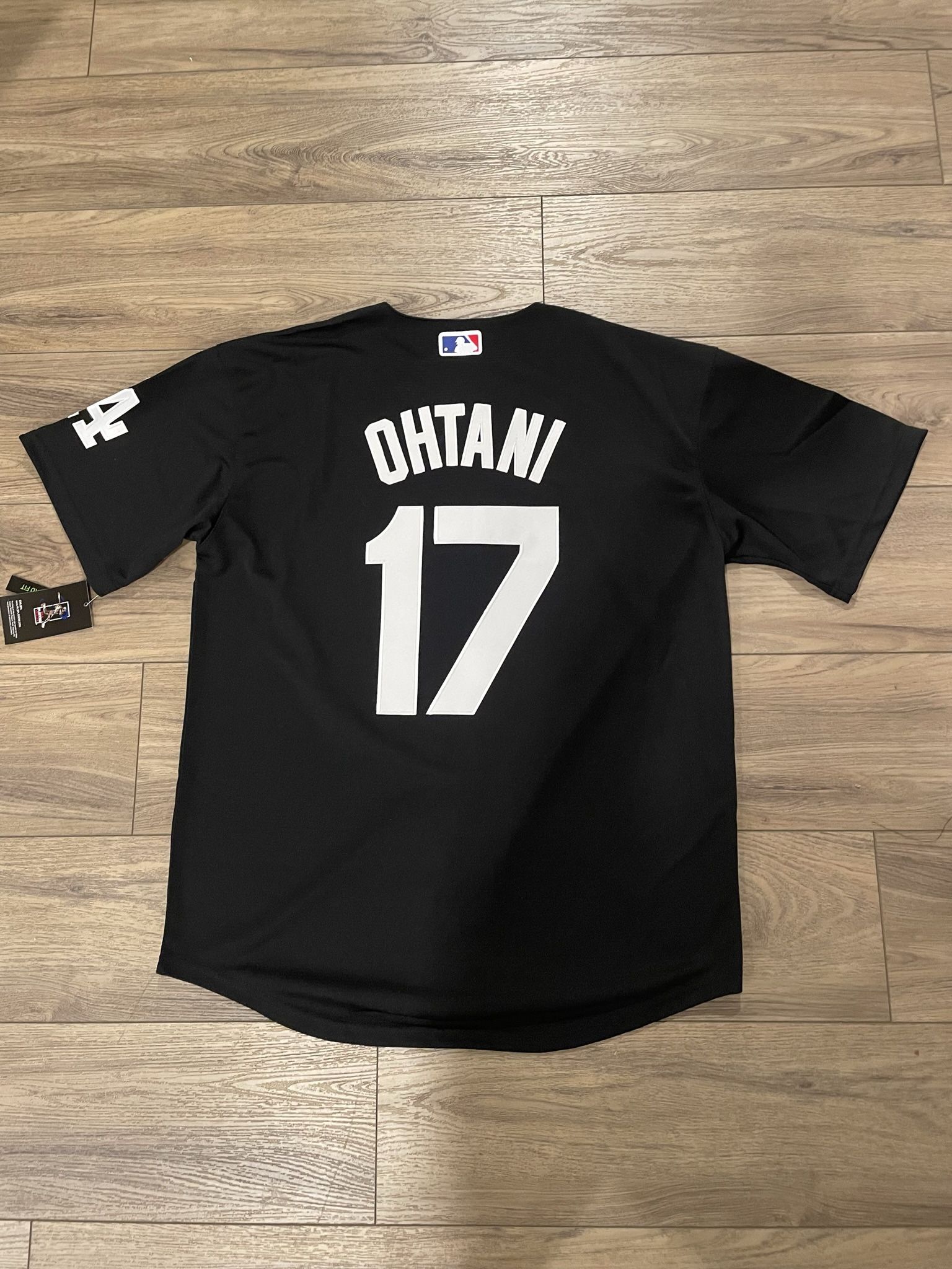 Men’s LA Dodgers Ohtani Black Stitched Jersey, S To 4xl 