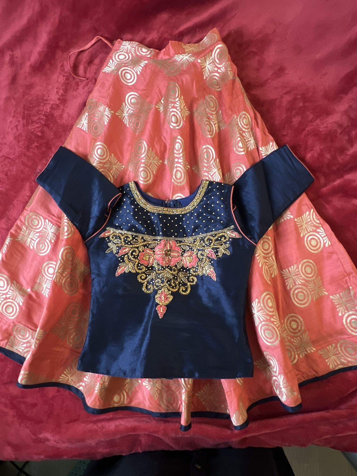 Indian Dress For Girl Size 8-10