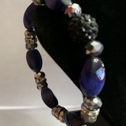 Bracelet brazalete woman blue beads bracelet