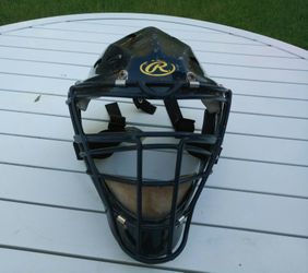 Rawlings air flow system catchers helmet inside says large af1