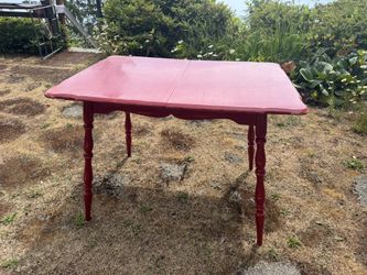 40’s or earlier vintage wood kitchen table