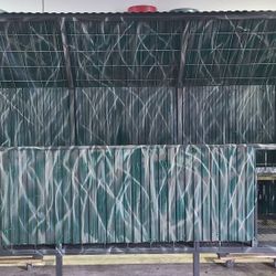 Custom built 6 Man, Double Dog Door, All Steel Skid Mounted Duck Blind. Delivery negotiable.