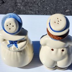 Antique Salt And Pepper Shakers