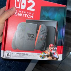 Nintendo Switch 2 Console + Mario Kart World Bundle (Digital Download in Console)
