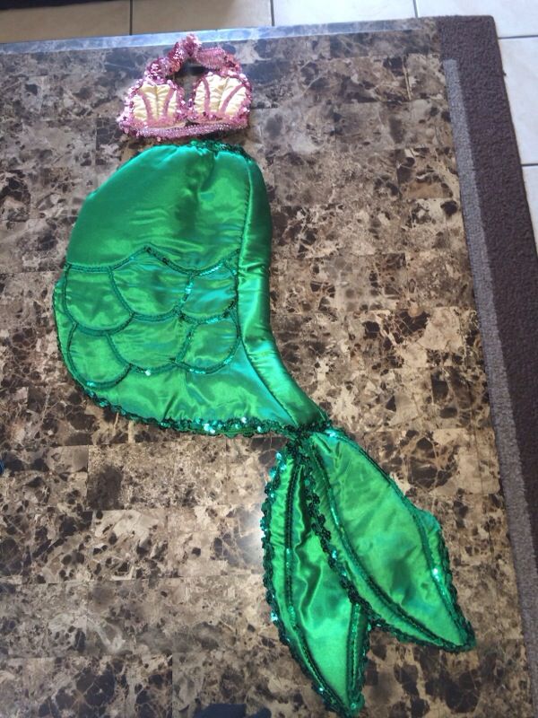 Mermaid costume kids size 2/3