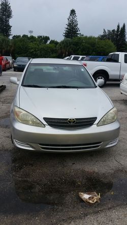 1500 down payment toyota camry del 2003