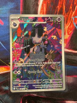 Pokemon Banette Illustration Rare Ascended Heroes