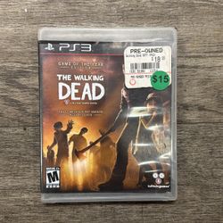 The Walking Dead PS3 