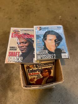 Vintage magazines new old stock Austin Powers Mike Myers Tom Cruise Samuel L Jackson Entertainment Sopranos Lot