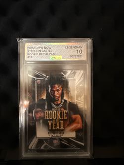 2025 Topps Now Stephon Castle Rookie Of The Year #14