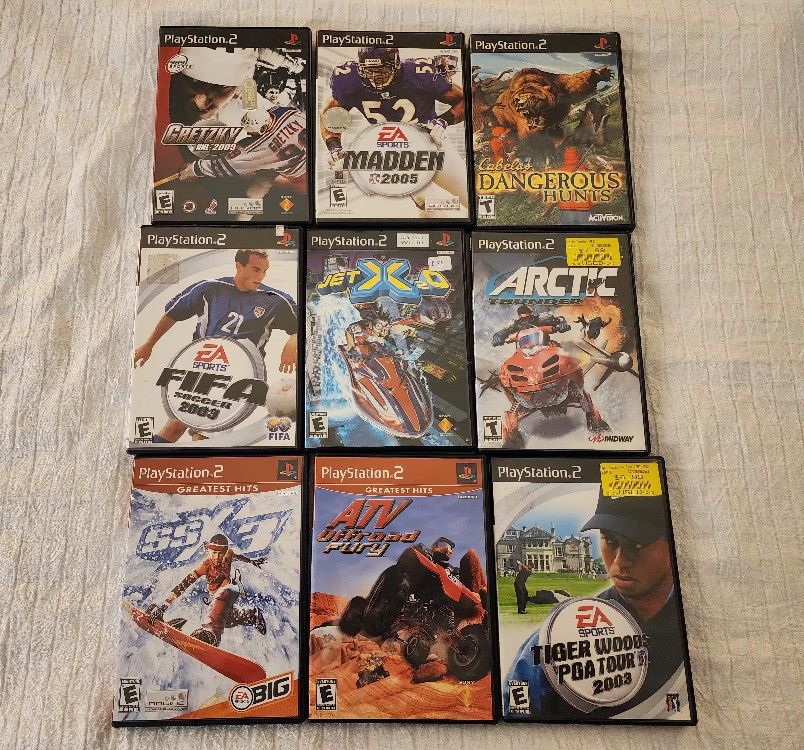 9 PlayStation 2 Games