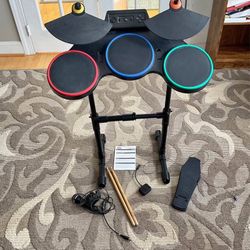 Guitar Hero World Tour PS3/PS2 Drum Kit Tested