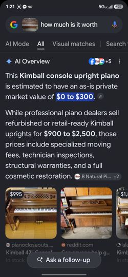 Vibtageb 42' Kimball Piano