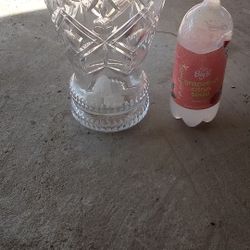 Lrg. Vintage Crystal Vase