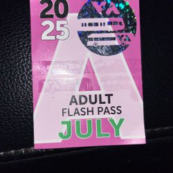 VTA Month Bus Pass July